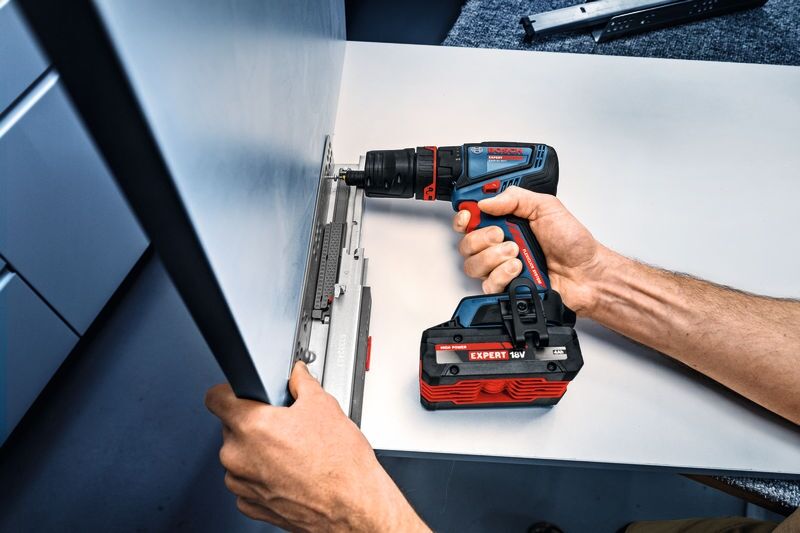 BOSCH EXPERT Akku-Bohrschrauber EXSR18V-90FC, solo, in L-BOXX