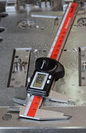 FORMAT Digitaler Taschenmessschieber IP67 200mm ohne Datenausgang
