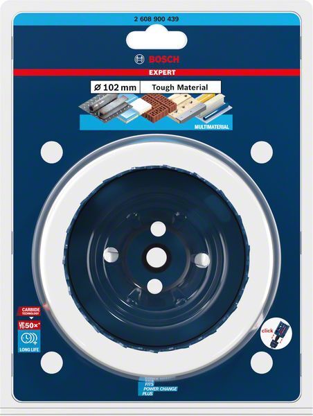 BOSCH Lochsäge EXPERT ToughMaterial 102mm
