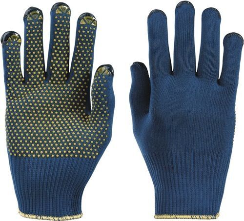 KCL Schutzhandschuhe POLYTRIX BN 914 blau mit Noppen Gr. 8