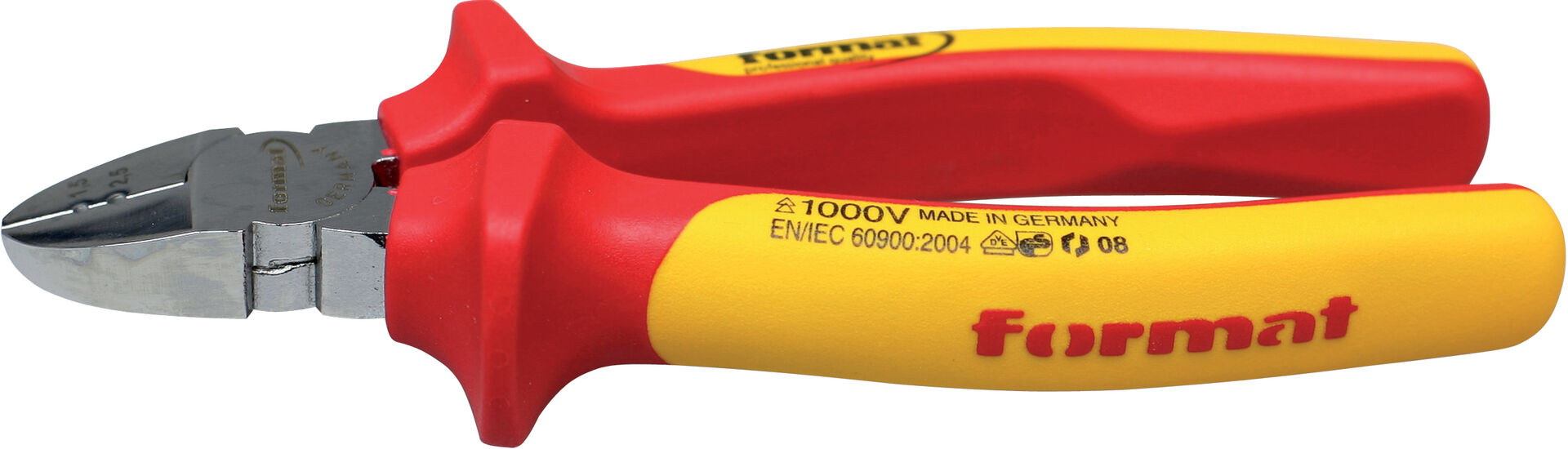 FORMAT Abisolier-Seitenschneider VDE 160mm 2K-Griff