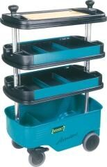 HAZET Werkzeugwagen leer 166C 1002x725x398mm Säulen schwenkbar