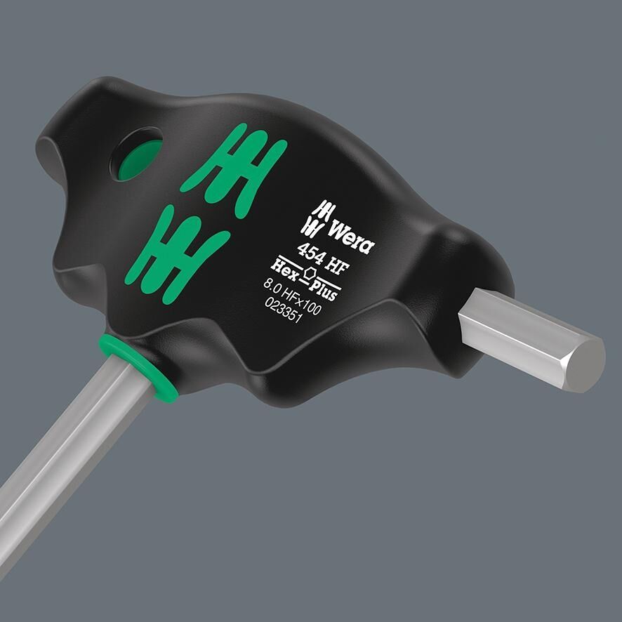 WERA Quergriff Schraubendreher Set Hex-Plus 7-teilig 454/7