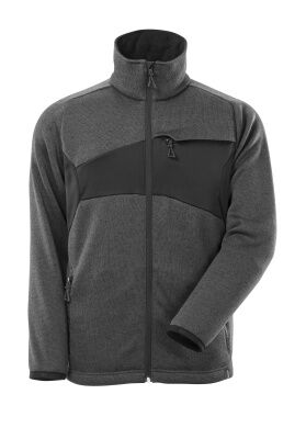 MASCOT Accelerate Strick-Pullover mit RV Gr.L anthrazit/schwarz 18105-951
