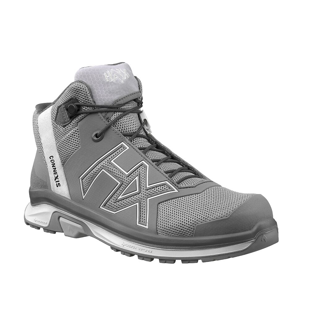 HAIX Halbschuhe CONNEXIS Go Gr. 43 UK 9,0 GTX Ws mid silver-snow