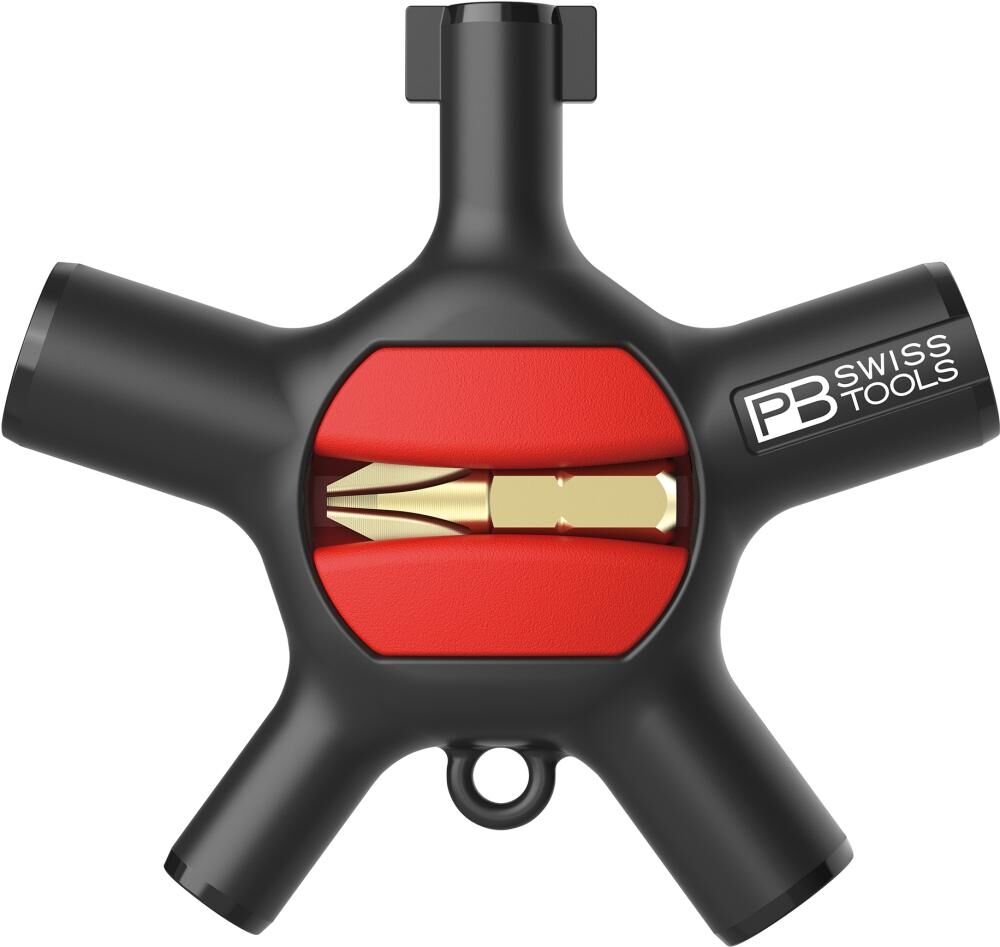 PB SWISS TOOLS Tools Schaltschrankschlüssel 9 in 1