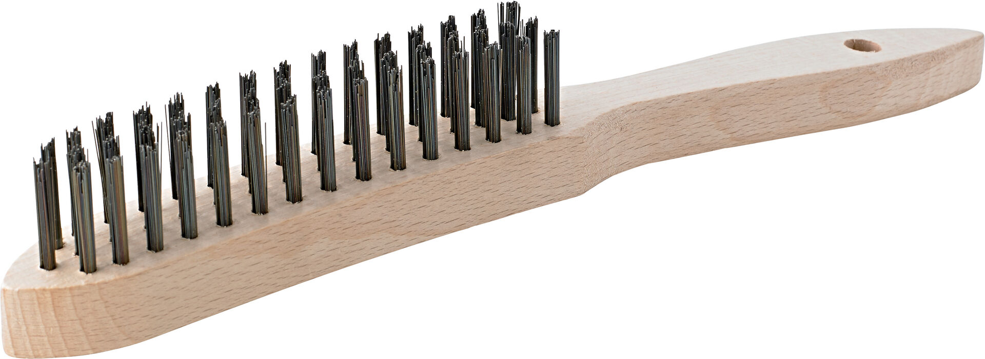 FORMAT Drahthandbürste Stahldraht glatt Rz 2