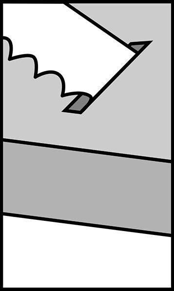 MILWAUKEE Säbelsägeblatt Demontage THE AX 230x5mm HM-Bestückt VE 5