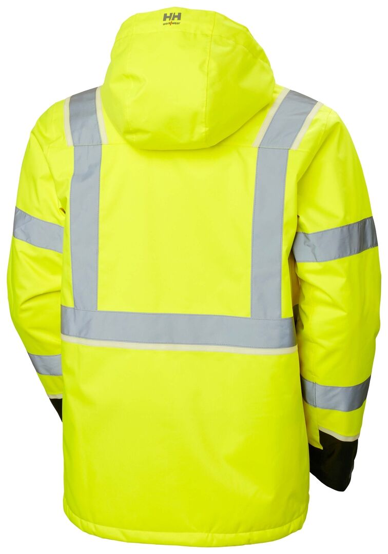 HELLY HANSEN Warnschutz Winterjacke 71355 Gr. L Hi-Vis yellow/ebony