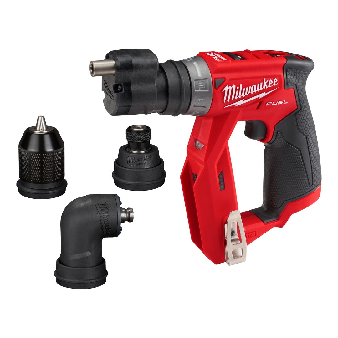 MILWAUKEE Akku-Bohrschrauber FUEL M12FDDXKIT-0X ohne Akku & Ladegerät in HD-Box