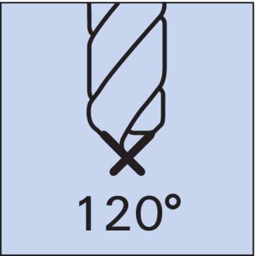 FORMAT Anbohrer NC DIN1835 B 120 Grad HSSE 6,00mm geschliffen