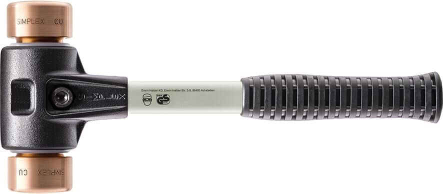 HALDER Schonhammer SIMPLEX Fiber 30mm Kupfer