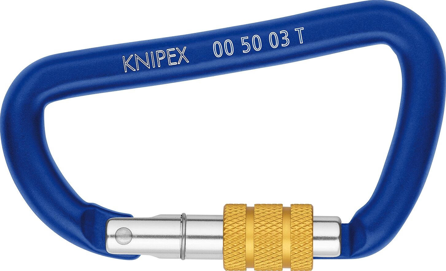 KNIPEX 00 50 03 T BK Materialkarabiner 2St.