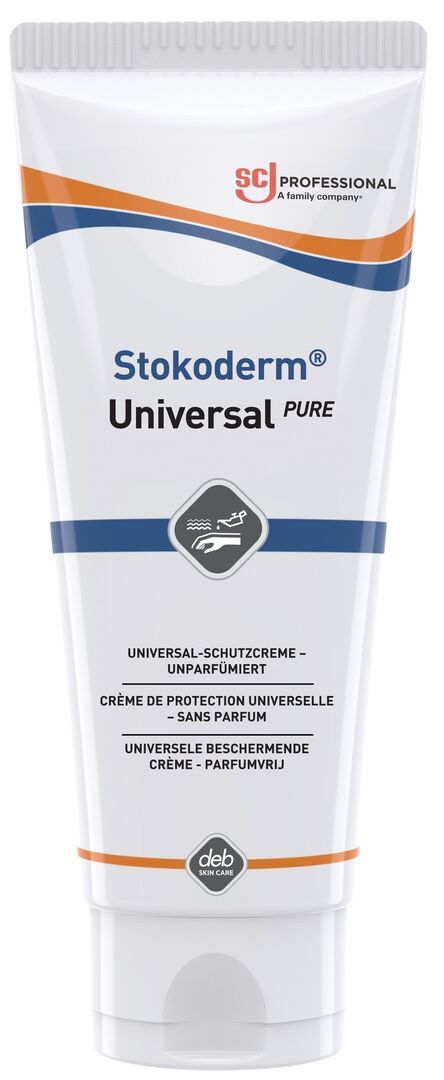 SC JOHNSON Hautschutzcreme Stokoderm UNIVERSAL PURE 100ml Tube SGP100ML