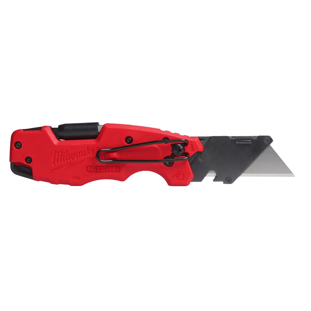 MILWAUKEE Klappmesser Universal 6 in 1 1/4" Hex-Bithalter integriert FASTBACK