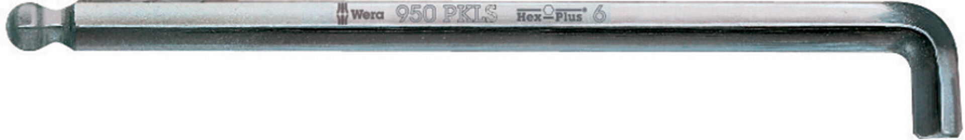 WERA Sechskant-Winkelschraubendreher 2,0mm kurz