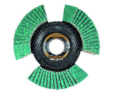 RHODIUS Lamellenschleifscheibe VISION 125mm K60