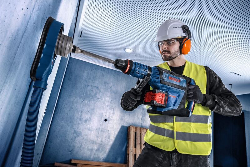 BOSCH Akku-Bohrhammer EXBH18V-45 solo, in XL-BOXX