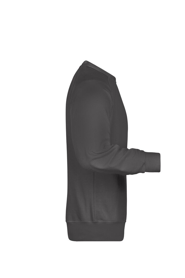 JAMES & NICHOLSON Sweatshirt Gr. XXL graphite 8022