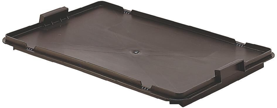 LA-KA-PE Auflagedeckel schwarz zu Drehstapelbehälter 45l