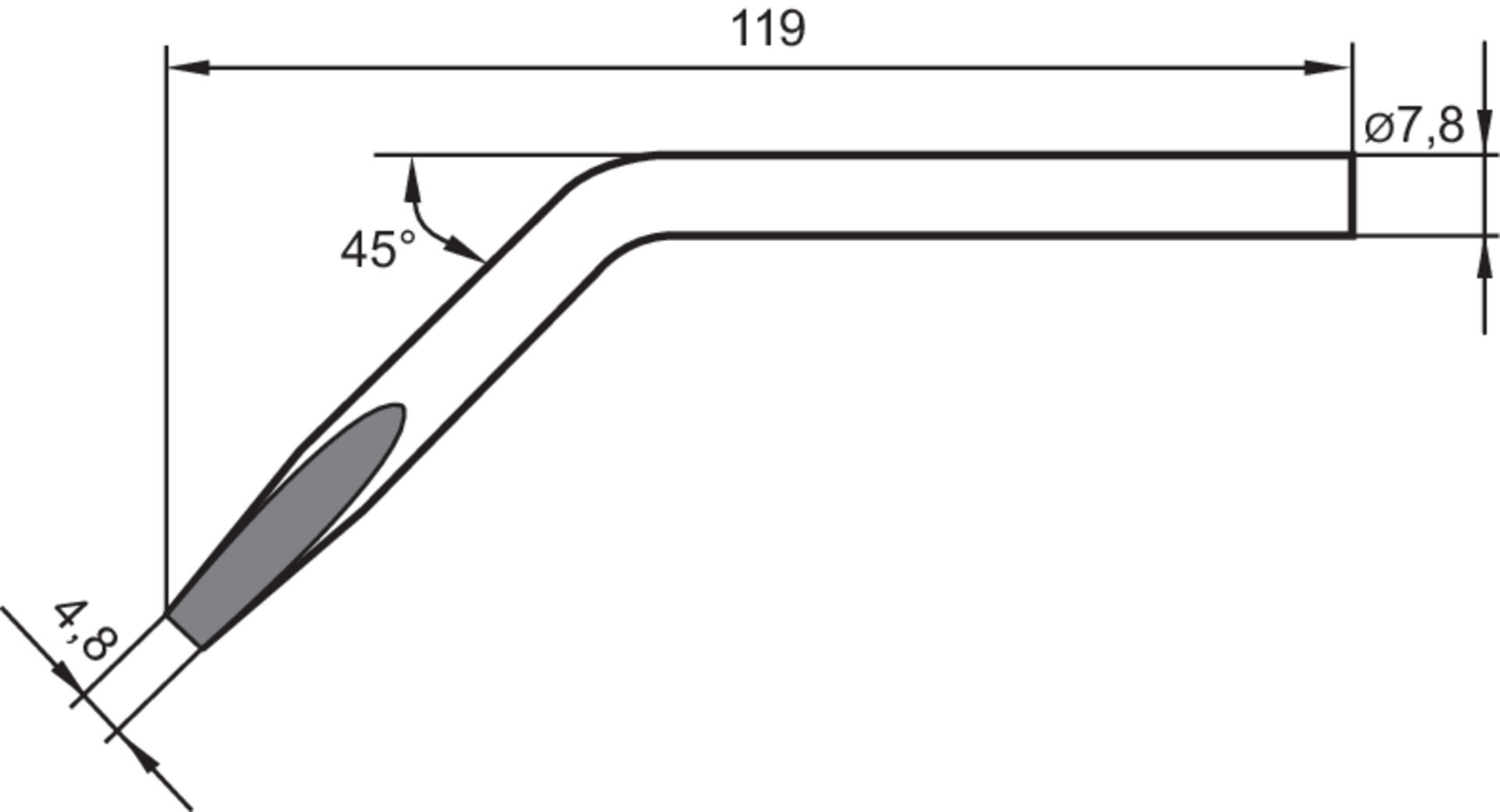 ERSA Dauerlötspitze Nr.082JD