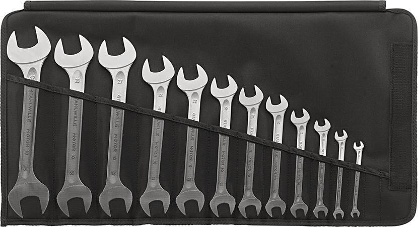 STAHLWILLE Set Doppelmaulschlüssel 10/12