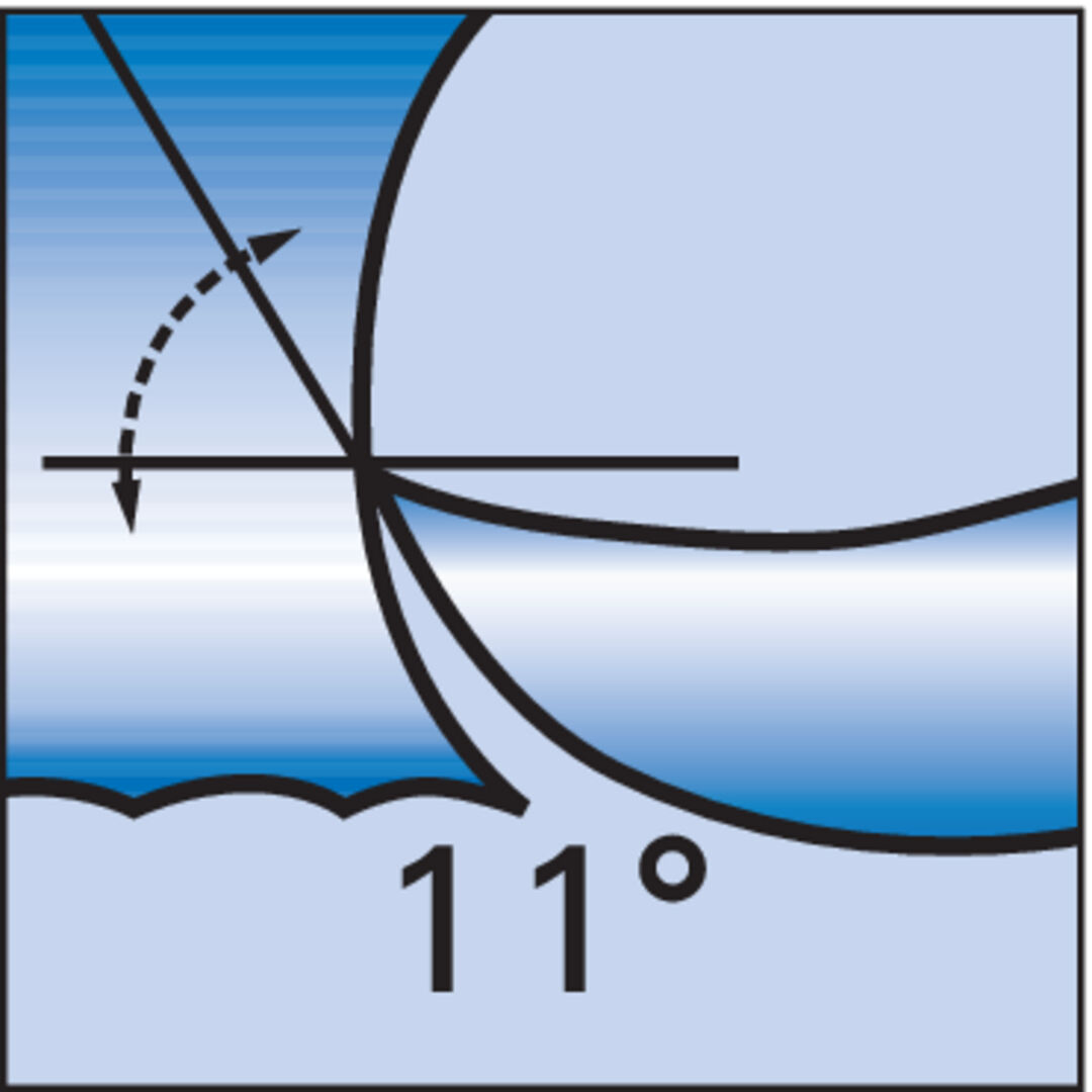 FORMAT Schaftfräser Alu DIN844 BL HSSE 12,00mm