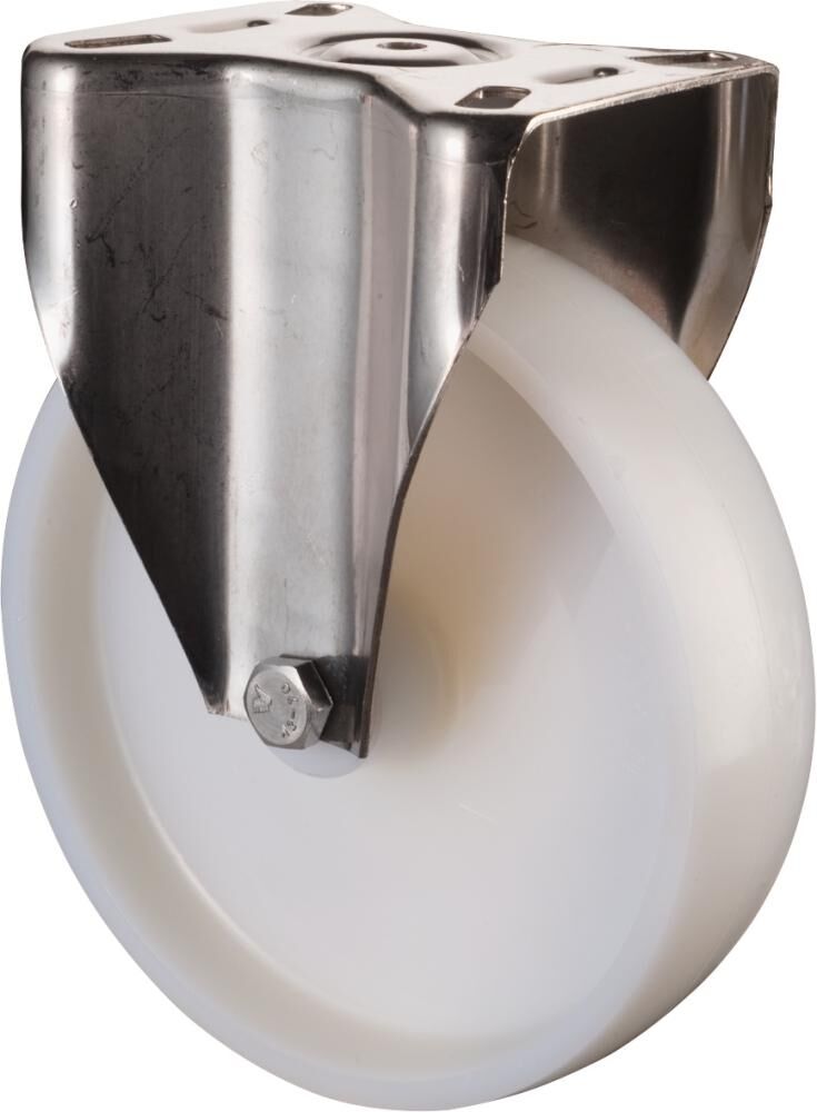 BS ROLLEN Bockrolle EdelStahl Rad-d 80mm 100KG Tragfür