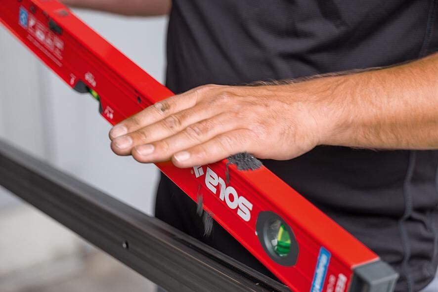 SOLA Magnet-Wasserwaage Leichtmetall 100cm pulverbeschichtet Big REDM 3