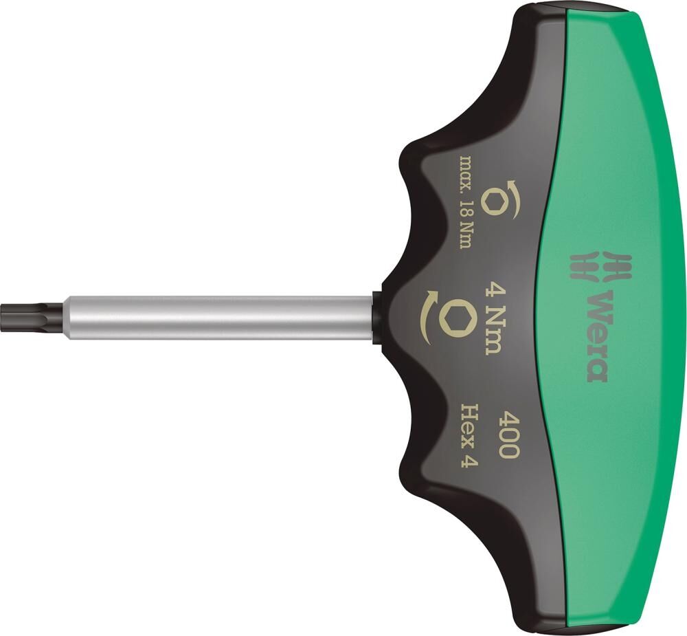 WERA Drehmomentindikator mit T-Griff 4x60mm 4Nm