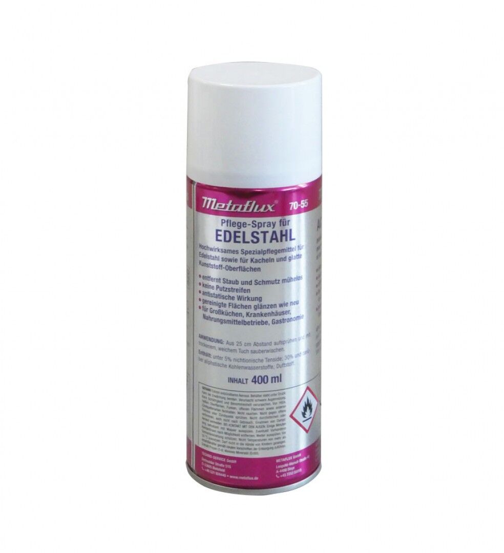 TECHNO Edelstahl-Pflegespray Metaflux 70-55 400ml