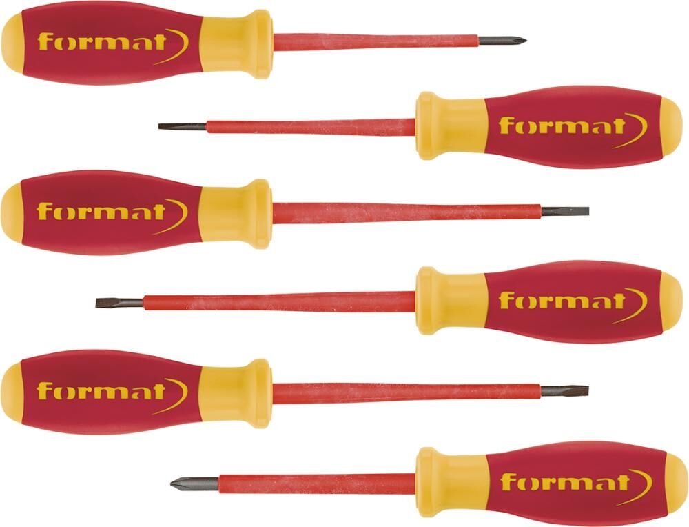 FORMAT Schraubendreher Set VDE 6-teilig