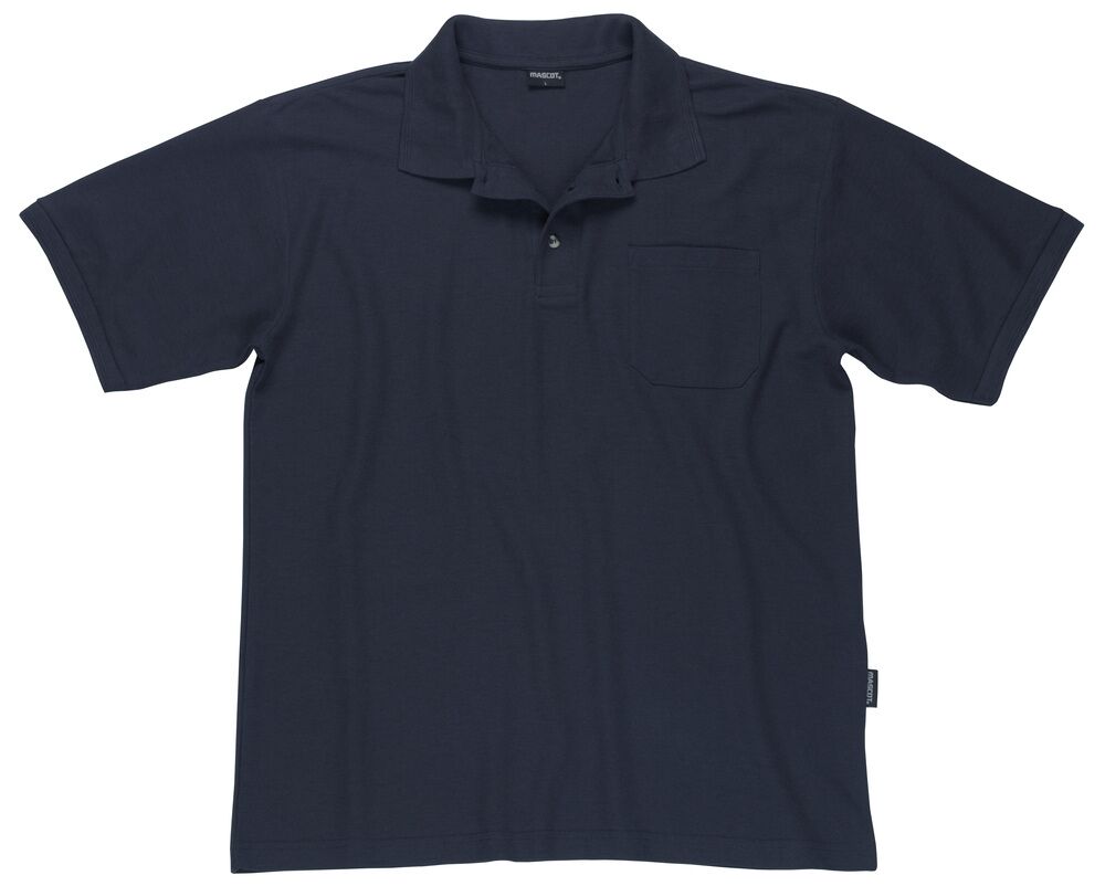 MASCOT Polo Shirt Crossover Borneo Gr. S schwarzblau 00783-260