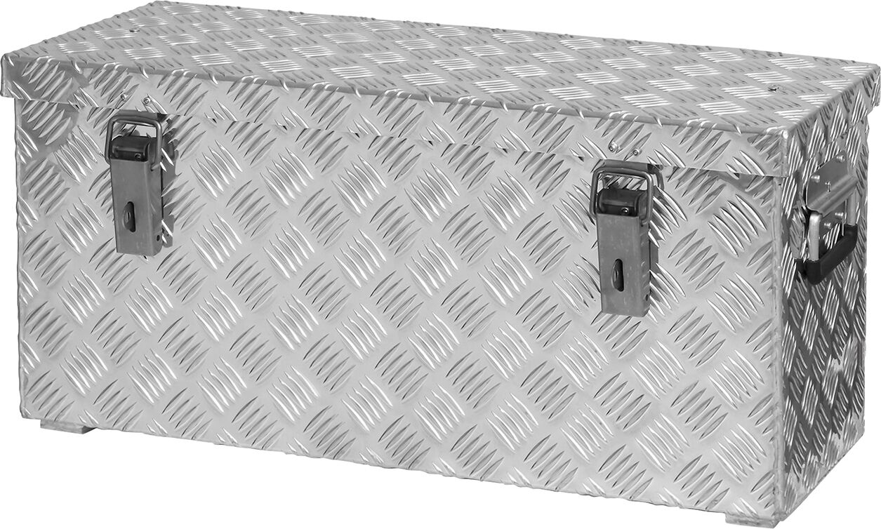 FORMAT Transportkiste Aluminium 628x275x280mm Riffelblech 48L