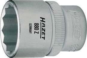 HAZET Steckschlüsseleinsatz zwölfkant 3/8" 22mm DIN3124