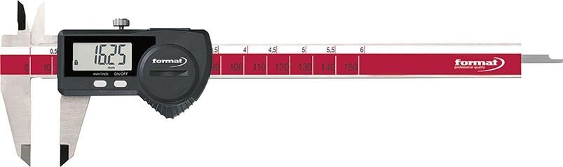FORMAT digitaler Taschenmessschieber 150mm mit Datenausgang