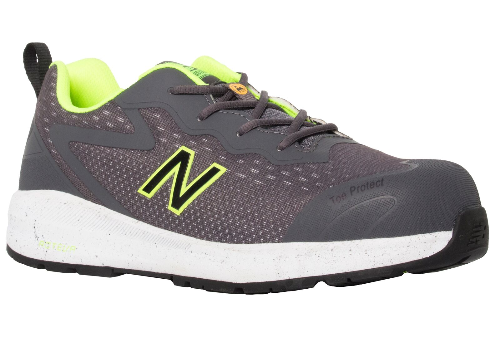 NEW BALANCE Sicherheitsschuhe Logic Gr. 41,5 W11 S1P HRO grau/lime MIDLOGI