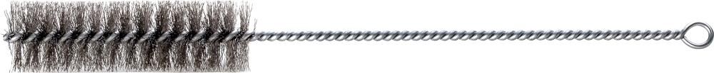 LESSMANN Zylinderbürste mit Öse 8 x100/300mm Stahldraht gewellt