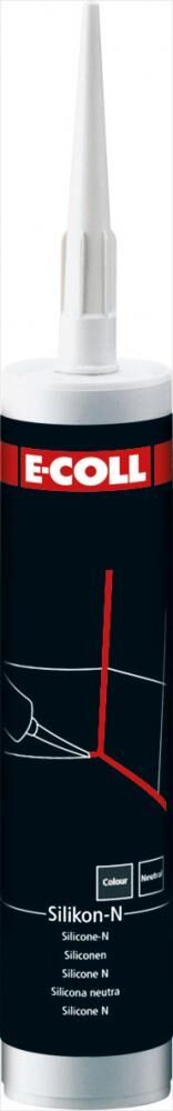 E-COLL Silikon-N Dichtmasse 310ml grau