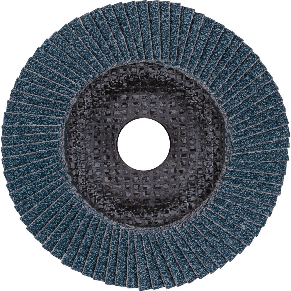 PFERD Fächerschleifscheibe 125mm gewölbt K80 Zirkonkorund