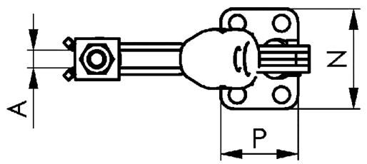 AMF Senkrechtspanner 6800 Gr. 5