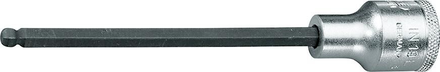 GEDORE Schraubendrehereinsatz 1/2" lang Kugelkopf IN 10mm IN 19 LK 10-140 6166800