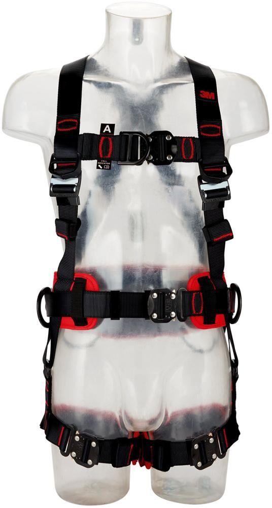 3M Auffanggurt PROTECTA schwarz horiz. Beingurte Gr. S