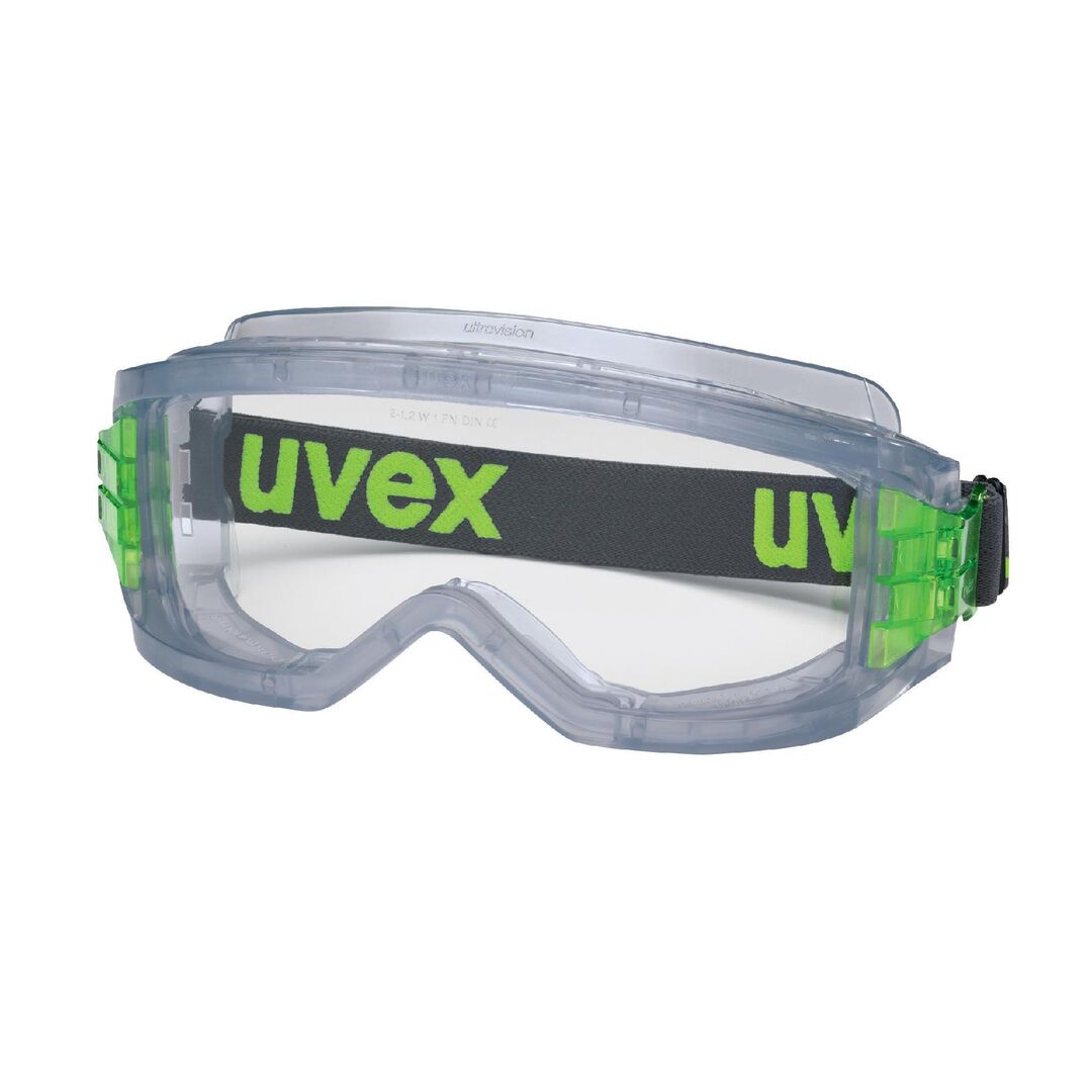 UVEX Vollsichtbrille ultravision CA breit.Nasent. AF klar gr/transp 9301.906