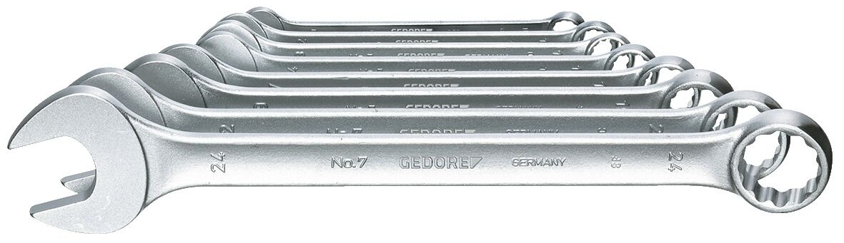 GEDORE Ring-Maulschlüssel-Set 8-tlg. UD-Profil 10-24mm 7-08 6092770
