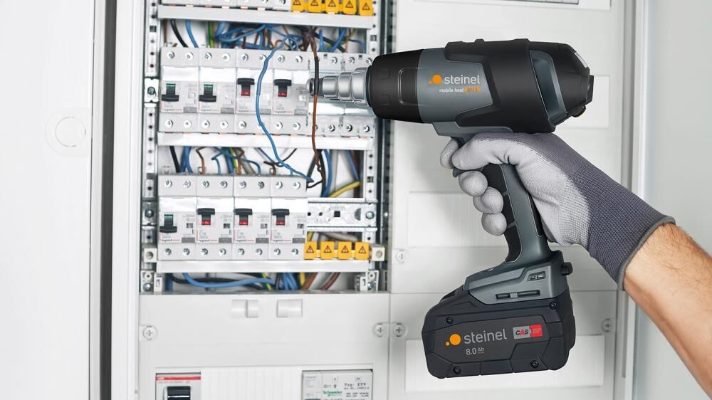 STEINEL Akku-Heißluftgebläse solo Mobile Heat MH5