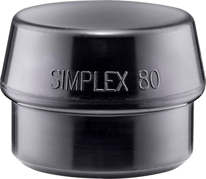 HALDER Schonhammerkopf SIMPLEX Gummi 80mm