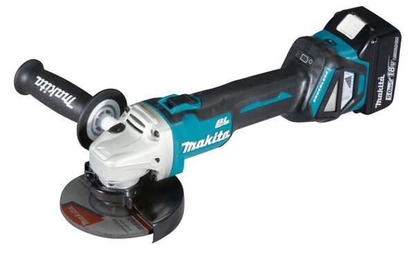 MAKITA Akku-Winkelschleifer im MakPak DGA511RTJ 2x5Ah