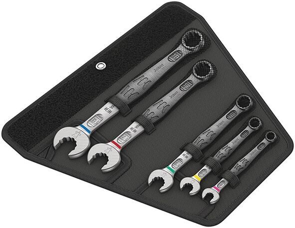 WERA Ringmaulschlüssel Set 8-19mm 5-teilig in Falttasche Joker