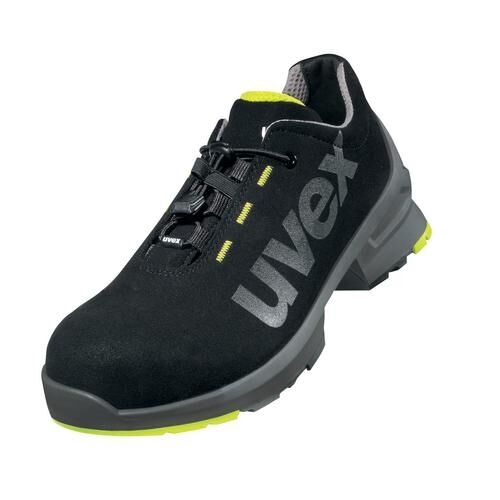 UVEX Sicherheitsschuhe 8544 schwarz/gelb S2 ESD SR Gr. 45 W12
